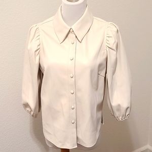 NWT LUCY PARIS Ivory Top